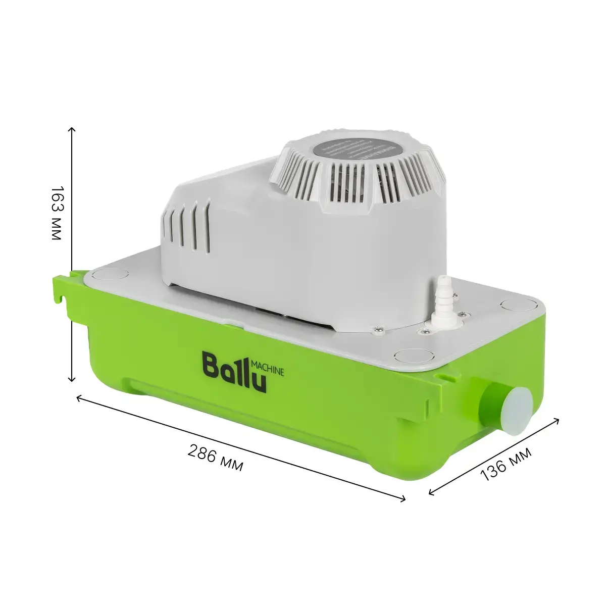 Дренажная помпа Ballu Machine TOP Power 1.8L (накопительная, 125 л/ч, h-4м, L-20м)