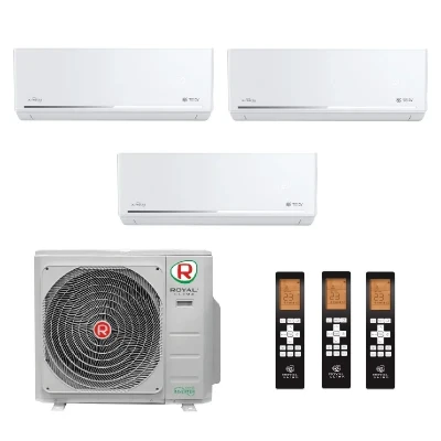 Royal Clima 20м²+20м²+20м² 3RMN-21HN / OUT / RCI-FC09HN - 3 шт. 