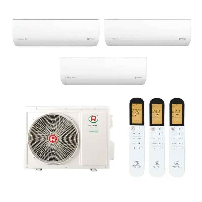 Royal Clima 20м²+20м²+20м² 3TFM-25HN/OUT / RCI-GLD09HN - 3 шт.