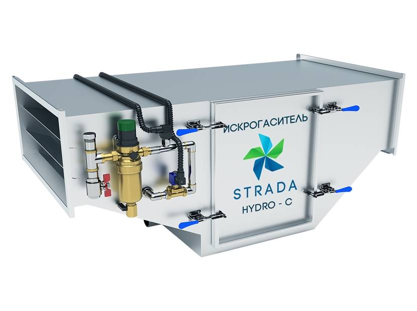 Искрогаситель STRADA HYDRO С 7.0 (7000 м3ч)