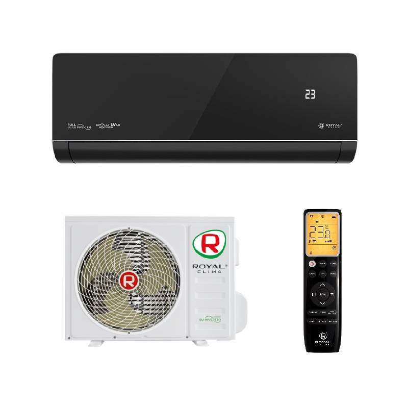 Инверторная сплит-система серии ROYAL SUPREMO NERO FULL DC EU Inverter RCI-RSN55HN (комплект)