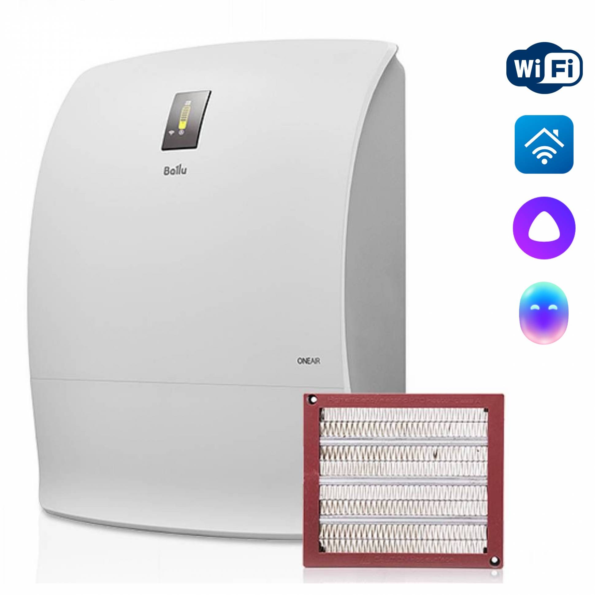 Очиститель воздуха приточный Ballu ONEAIR ASP-200SW