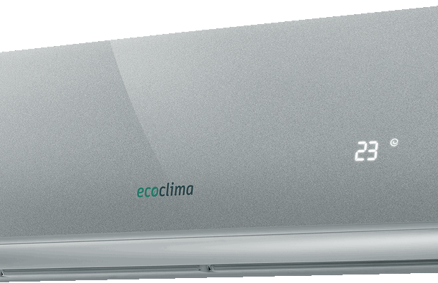 Настенная сплит-система Ecoclima ECW/I-09QCG + EC/I-09QC, серебристый