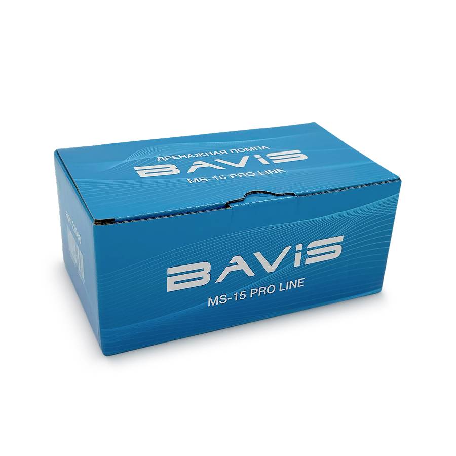 Помпа дренажная BAVIS MS-15 Pro Line проточная 15 л/ч, 17 Дб