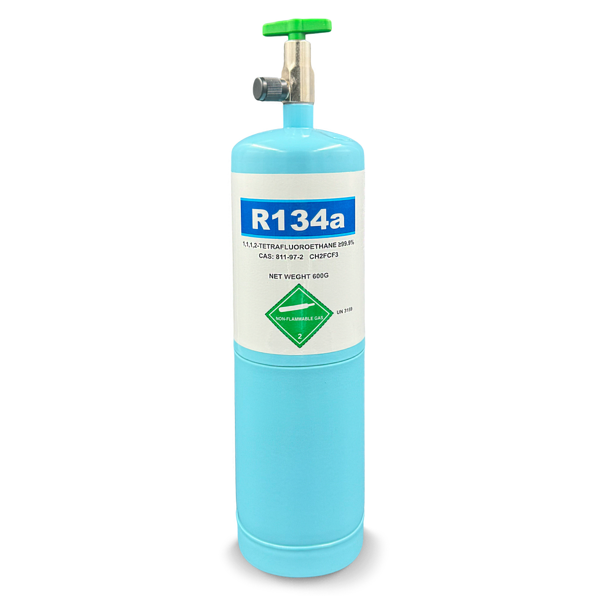 Фреон R134A, баллон 0,6 кг с вентилем