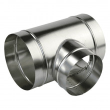 Тройник НЕОКЛИМАТ оцинкованный 90 D 250/125 0,5 мм
