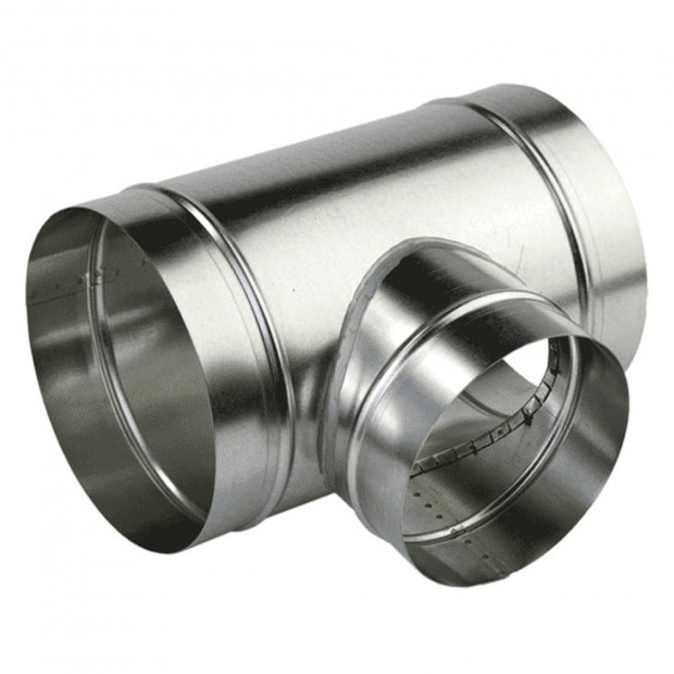 Тройник НЕОКЛИМАТ оцинкованный 90 D 250/125 0,5 мм