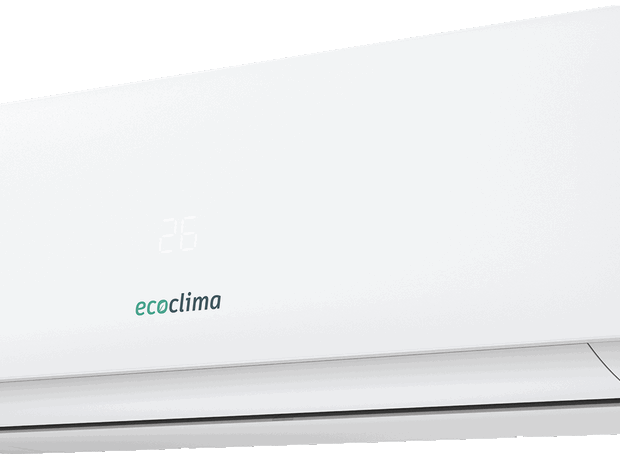 Настенная сплит-система Ecoclima ECW/I-HE09/AA-4R2 + EC/I-HE09/A-4R2, белый