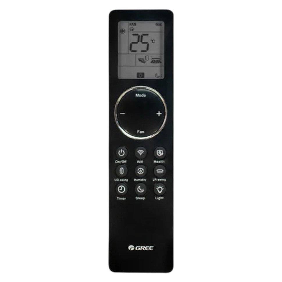Настенная сплит-система Gree серии AIRY INVERTER R32 BLACK (GWH18AVCXB-K6DNA1B) 
