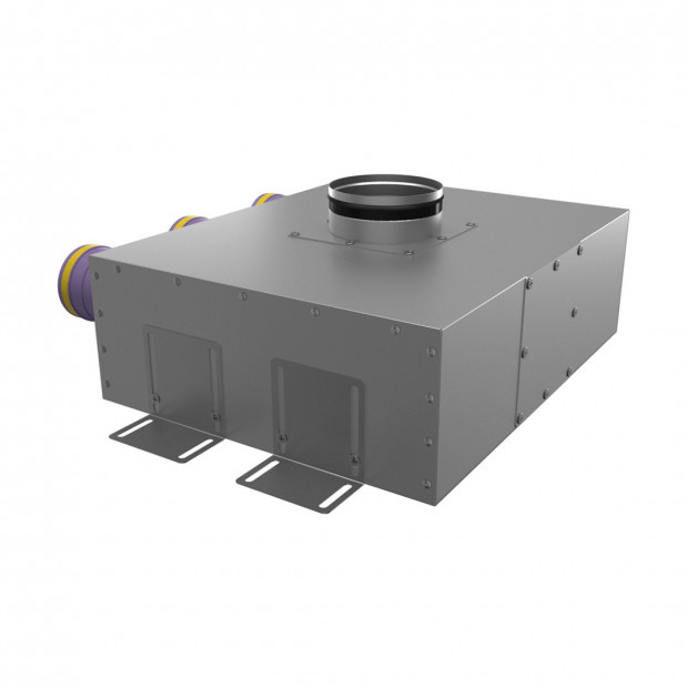Коллектор PROVENT металлический на 6 выходов KV 125/75x6