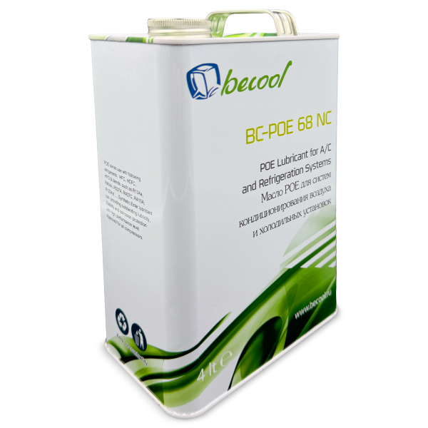 Масло синтетическое Becool BC-POE 68 4L