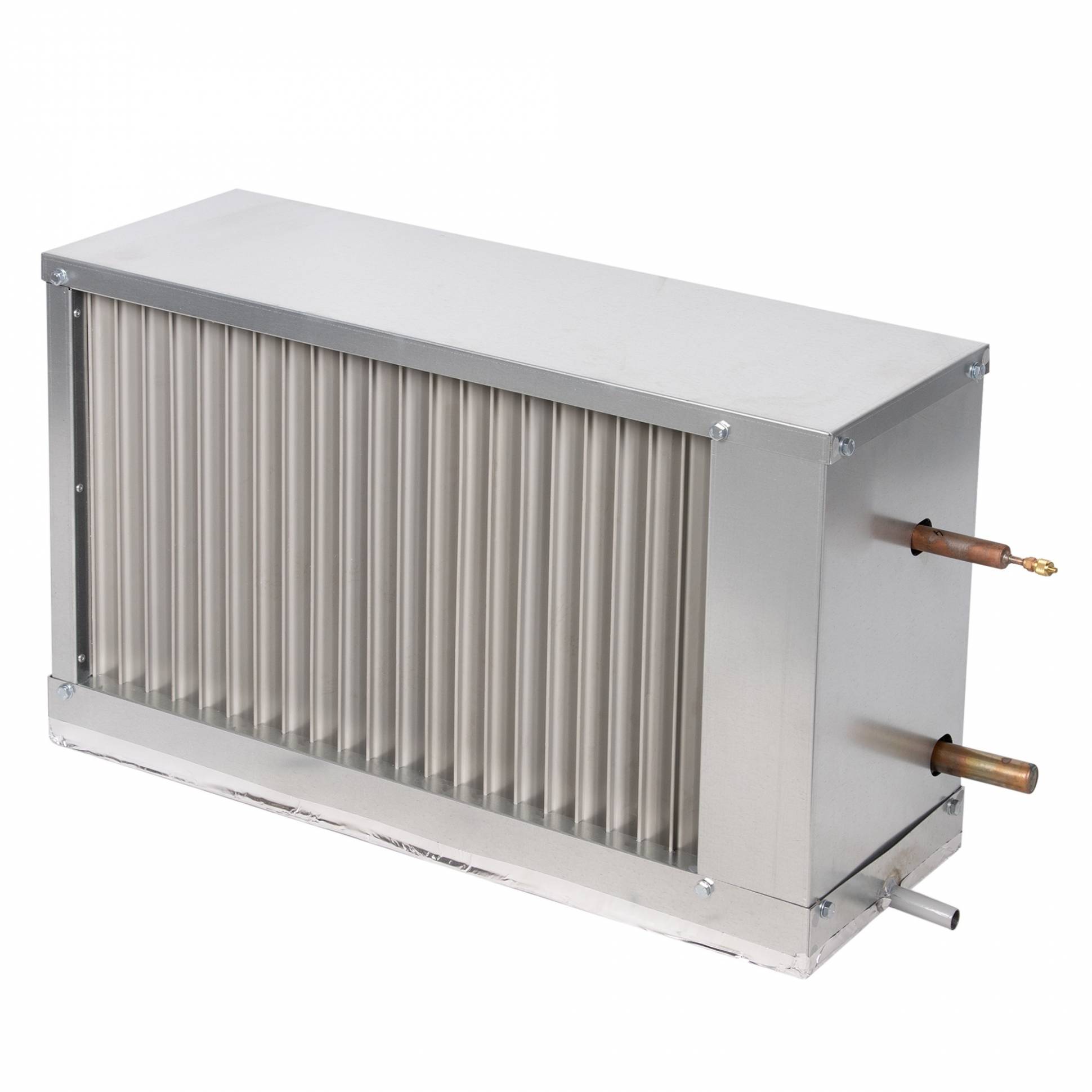 Охладитель фреоновый для прямоугольных каналов SHUFT WHR-R 400x200-4