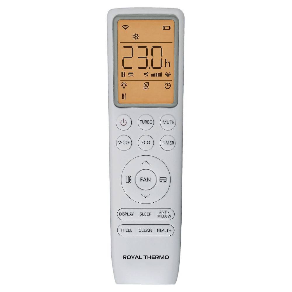 Сплит-система инверторного типа Royal Thermo Barocco DC RTBI-18HN8_V2/black комплект