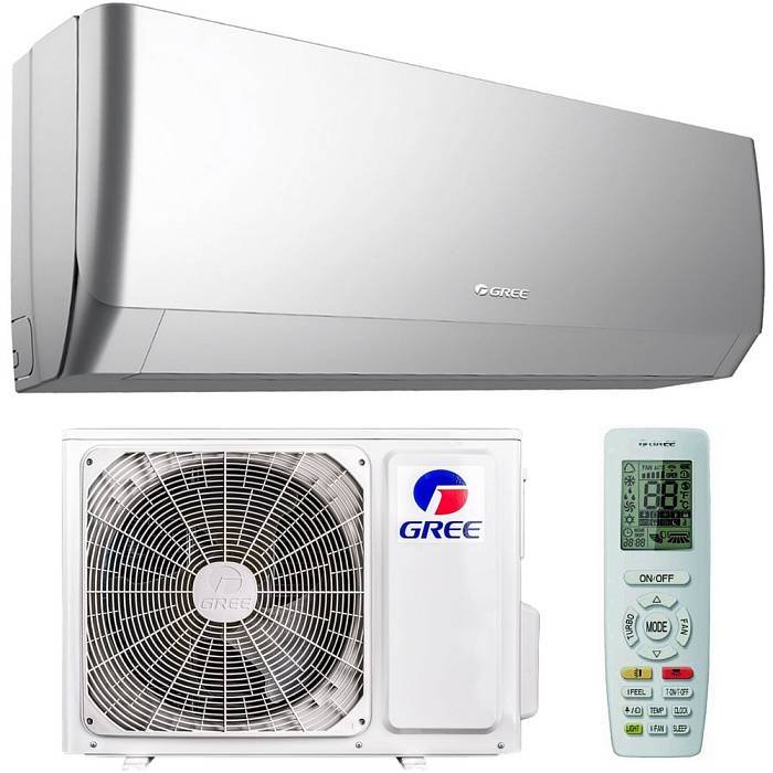 Настенная сплит-система Gree серии PULAR INVERTER R32 ARCTIC SILVER (GWH09AGCXB-K6DNA4F)