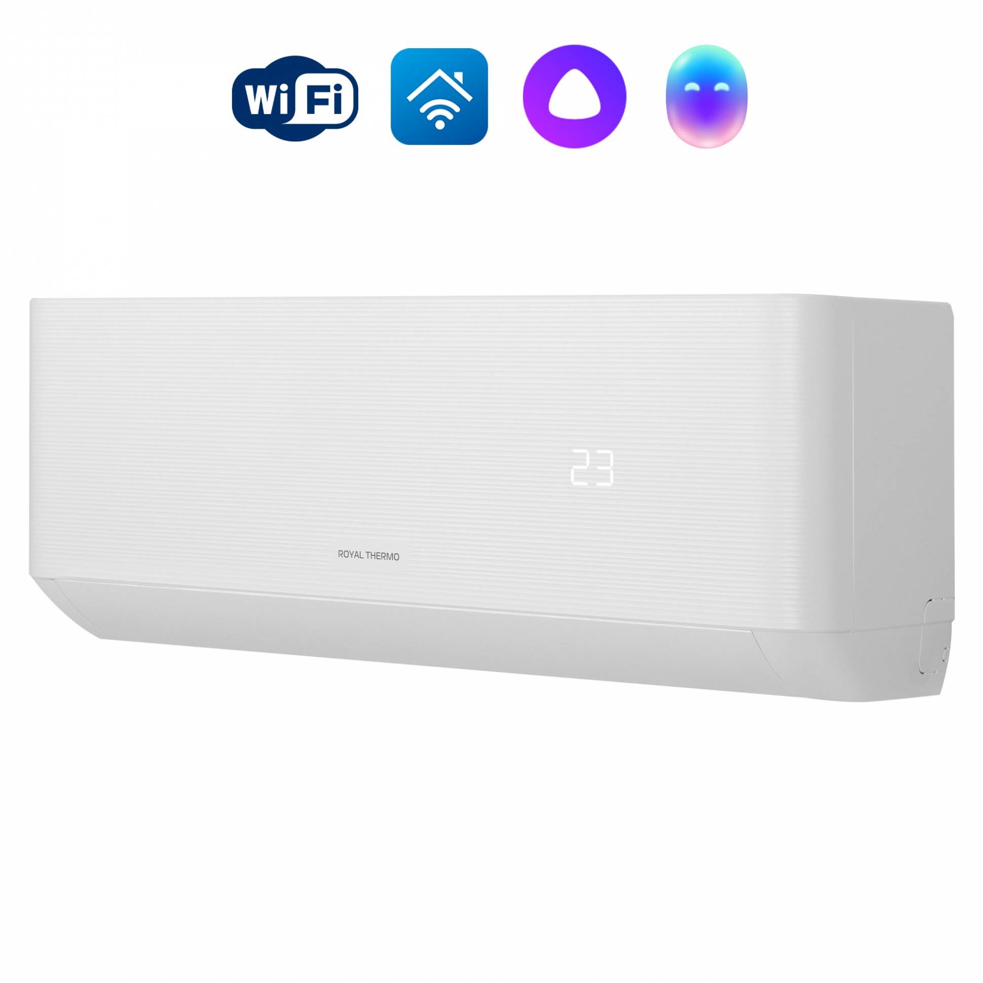 Сплит-система инверторного типа Royal Thermo Diamond DC RTDI-18HN8/Wi-Fi комплект
